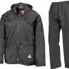 Result Heavyweight Waterproof Jacket/Trouser Suit Adult Windproof Coat/Pants Set