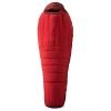 marmot unisex's cwm sleeping bag, team red/redstone, rz