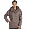 regatta women's joelle iii waterproof jacket - cocon(ceram), size 18