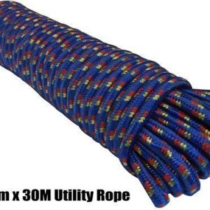 Toolzone 12mm x 30m Multipurpose Utility Rope