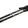 Andes Telescopic Extending Adjustable Antishock Hiking/Walking Poles Black