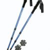 Pair of Trekrite Advanced Antishock Lightweight Walking Poles / Hiking Sticks - Blue