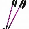 Pair of Trekrite Women's Antishock Hiking Sticks / Walking Poles - Purple