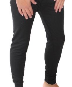 Mens Thermal Long Johns / Pants / Bottoms Colour: Black Size: 5XL (XXXXXL)