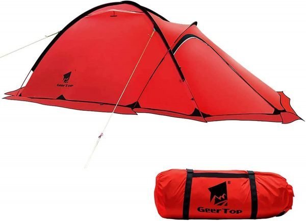 GEERTOP® 2-person 4-season Silicone Ultralight Outdoor Tent For Camping, Climbing, Hunting