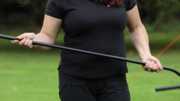 Coleman Tent Octagon, 6 Man Festival Dome Tent, 6 Person Family Camping Tent with 360° Panoramic View, Stable Steel Pole Construction, Sewn-in Groundsheet, 100 Percent Waterproof - Image 8