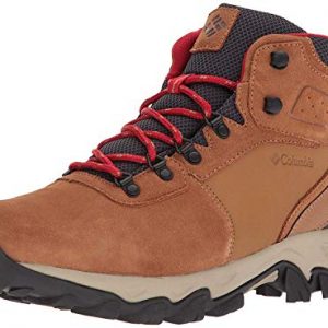 columbia men's newton ridge plus ii suede waterproof boot hiking shoe