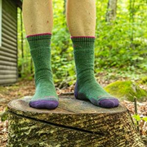darn tough 1908 women's cushion merino wool mid-height sock