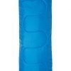mountain warehouse basecamp 200 mini sleeping bag - 2 season, 160 * 65cm, insulated kids travel sleep essential