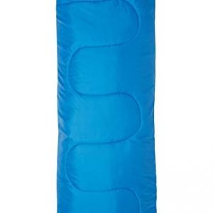 mountain warehouse basecamp 200 mini sleeping bag - 2 season, 160 * 65cm, insulated kids travel sleep essential