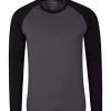 mountain warehouse endurance mens top – long sleeves, quick dry t-shirt, highly breathable tee, upf50 protection tee shirt – for travelling, walking, gym