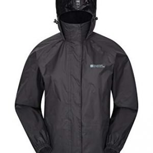 Mountain Warehouse Pakka Womens Waterproof Packable Jacket - Foldaway Hood Jacket, Ladies Coat, Lightweight Rain Jacket -for Cycling, Walking, Travelling