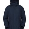 Mountain Warehouse Street Womens Waterproof Padded Jacket - Taped Seams Ladies Rain Jacket, Adjustable Hood, Convenient Side Pockets - Best for Travelling, Hiking