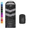 mummy sleeping bag for indoor and outdoor - great for kids, boys, girls, teens, adults. portable and lightweight for 3-4 season camping, hiking, traveling, backpacking and outdoor