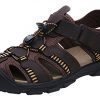 wentsven men close toe sandals hiking beach outdoor sandles